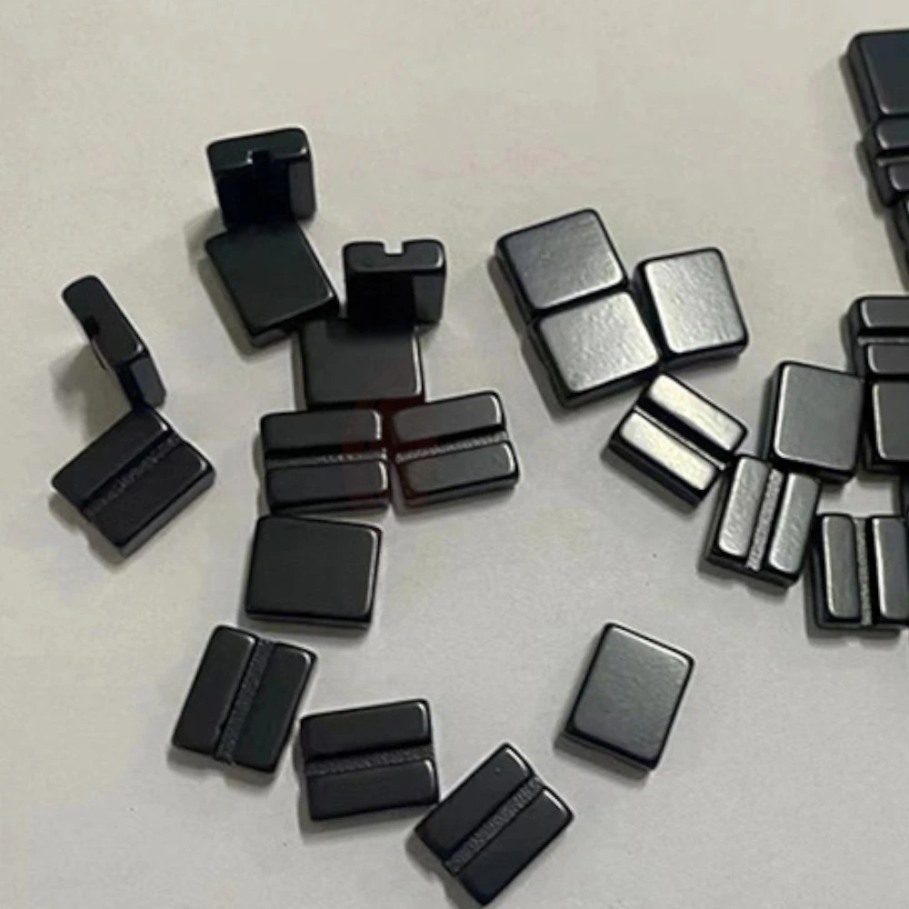 Customized Black Epoxy Resin NdFeB Barrel-Plated Epoxy Magnetic Steel Magnetic Material