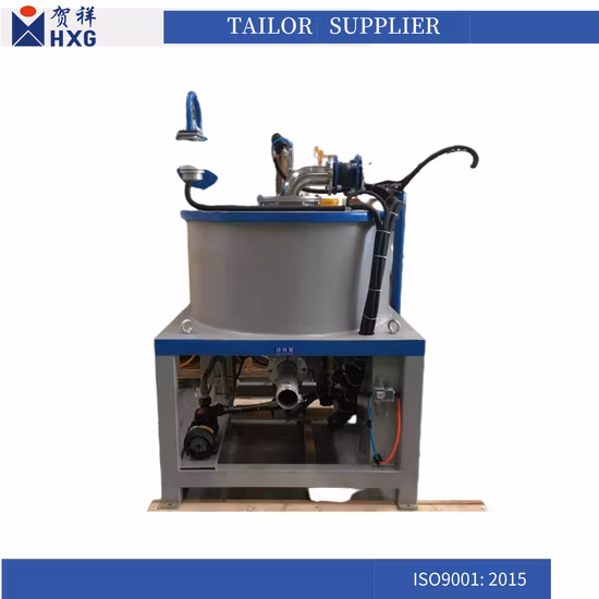 수동 슬라이딩 유약 점토 철 제거제 자기 분리기